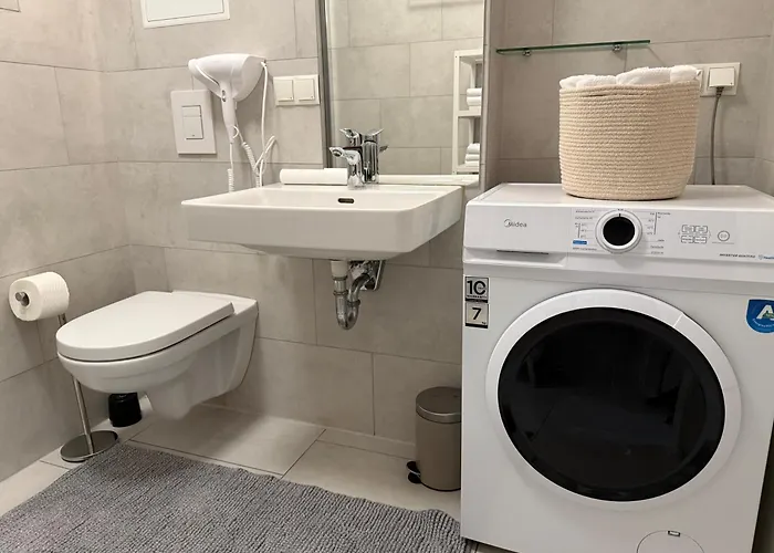 Apartment Luxury With Patio - Free Parking